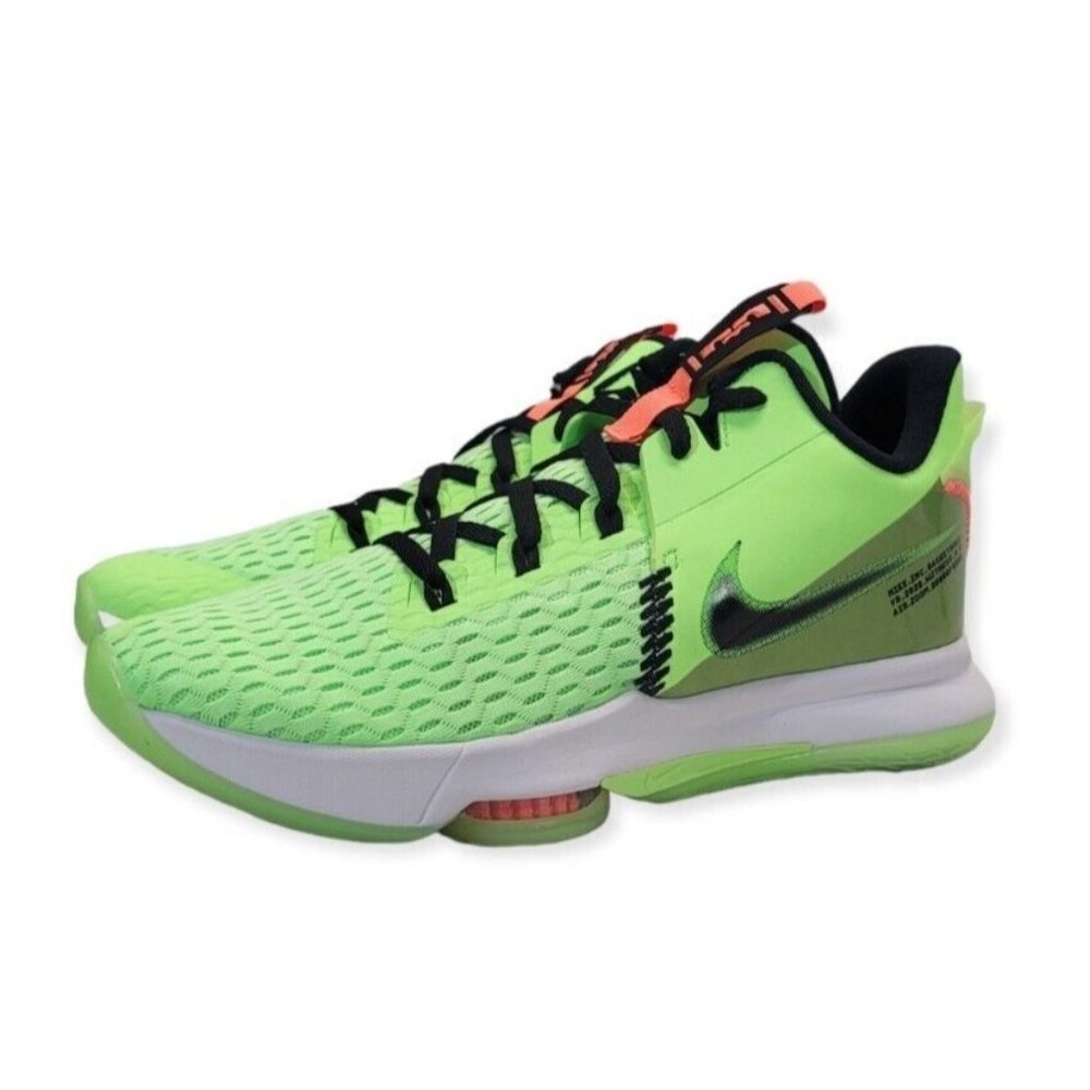 Nike Lebron Witness V Men's Basketball Sneaker Shoe Limited Green CQ9380-300 - Picture 3 of 14